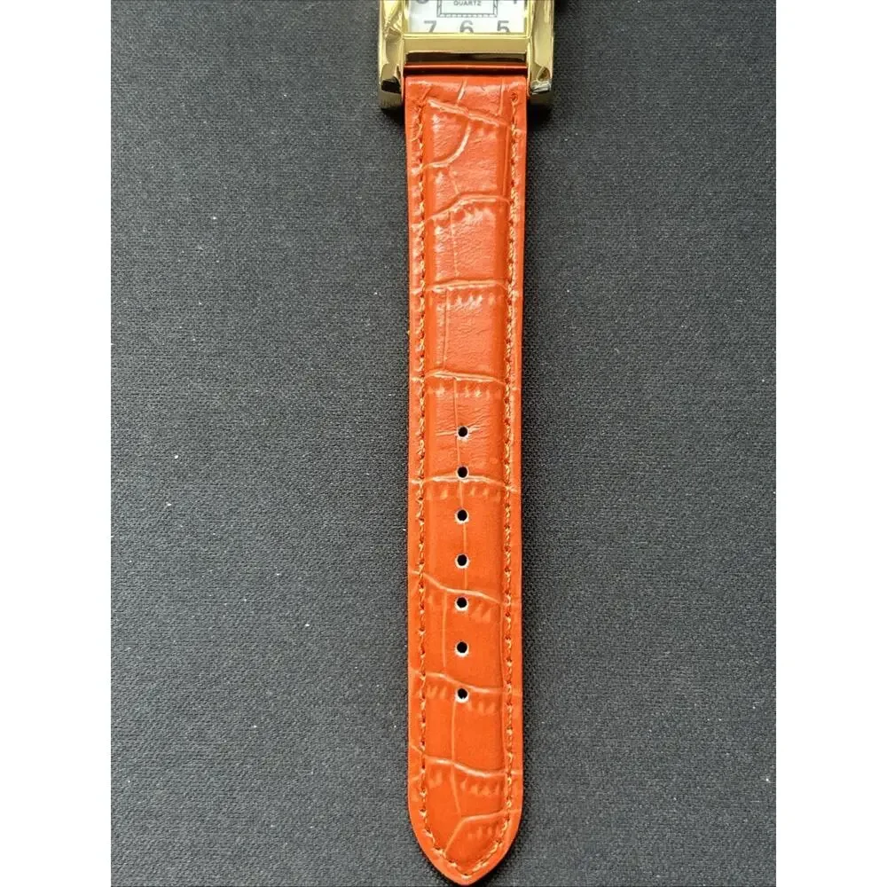 Gossip Gold Tone Orange Band Women’s Quartz Watch